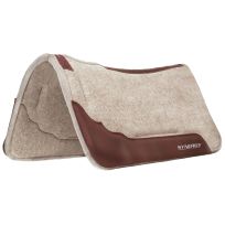 WEAVER EQUINE™ SYNERGY® Felt Saddle Pad, 36003-5062-29, Tan, 31 IN x 32 IN