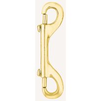 WEAVER LEATHER™ Double End Snap, BC00163-SB-41/2, Solid Brass, 4-1/2 IN