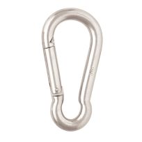 WEAVER LEATHER™ Zinc Plated Safety Spring Snap, BC02450-ZP-1/4, Zinc Plated, 1/4 IN