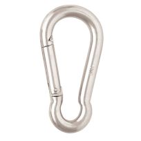 WEAVER LEATHER™ Zinc Plated Safety Spring Snap, BC02450-ZP-3/8, Zinc Plated, 3/8 IN
