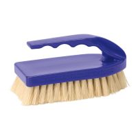 WEAVER LIVESTOCK™ Tampico Pig Brush with Handle, 69-6018-PU, Purple