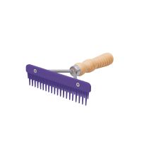 WEAVER LIVESTOCK™ Mini Fluffer Wood Handle Comb, 65286-88-05, Purple