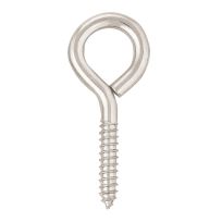 WEAVER LEATHER™ 3 IN Zinc Plated Screw Eye, BC00000-ZP-3, 7 MM