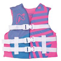 Airhead Trend Life Vest, 30081-02-A-HPSB, Hot Pink / Sky Blue, Youth