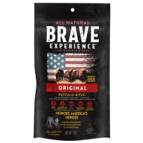 Brave Experience All Natural  Buffalo Bites  - Original, BB422, 2 OZ