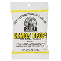 Claeys Old Fashioned Natural Lemon Drops, 631, 6 OZ