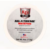 Kg's Mink Oil Paste, KG4OZMO, 4 OZ