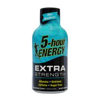5-Hour Energy Extra Strength Shot, Blue Raspberry, 768123, 1.93 OZ