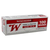 Winchester 9mm Luger - 115 Grain Full Metal Jacket Ammo, 100-Round, USA9MMVP
