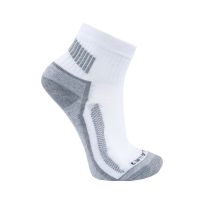 Carhartt FORCE® Midweight Quarter Sock, 3-Pack, SQ5283M, White, Large