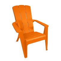 Gracious Living Contour Adirondack Chair, 11618-20, Orange