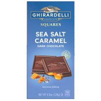 Ghirardelli Dark Sea Salt Caramel Bar, 41866, 4.8 OZ