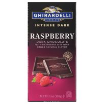 Ghirardelli Intense Dark Raspberry Bar, 62208, 3.5 OZ