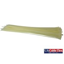 US Cable Ties Standard Duty Cable Ties, 100-Pack, SD17N100, Natural, 17 IN