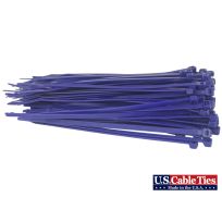US Cable Ties Standard Duty Cable Ties, 100-Pack, SD8PR100, Purple, 8 IN