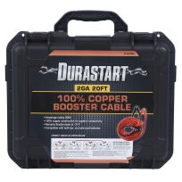 Durastart Copper Booster Cable, 2GA, 20 FT, DS-FMTB0002