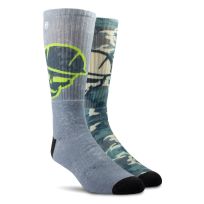 Ariat® Men's Roughneck Graphic Crew Sock, 2-Pack