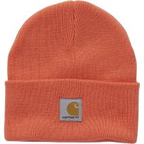 Carhartt Knit Beanie, CB8992-S09, Orange, One Size Fits Most