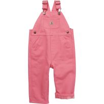 Carhartt Girl's Flannel Lined Canvas Overall