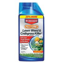 BIOADVANCED® All-In-One Lawn Weed & Crabgrass Killer, Concentrate, BY704140A, 40 OZ