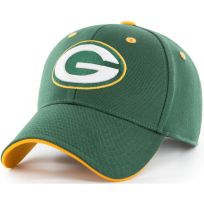 NFL Packers Money Maker Brushed Cotton Twill Cap, JT88, Green, One Size Fits Most
