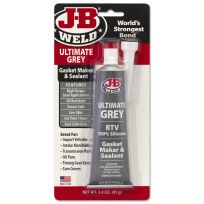 J-B WELD® RTV Ulitimate Grey Gasket Maker & Sealant, 32327, 3 OZ