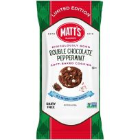 MATT'S BAKERY® Double Chocolate Peppermint Cookies, MC00131, 10.5 OZ