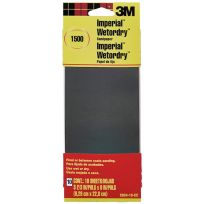 3M™ Ultra Fine, 1500 Grit, Silicon Carbide Abrasive Sandpaper, 4375606