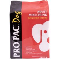 PRO PAC® Adult Mini Chunk Dry Dog Food, 408-366-15, 40 LB Bag