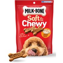 MILK-BONE® Soft & Chewy Dog Treat, Chicken Recipe, 411-759-15, 5.6 OZ Bag