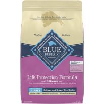 BLUE BUFFALO™ Life Protection Formula® Small Breed Adult Chicken & Brown Rice Recipe, 800188, 15 LB Bag