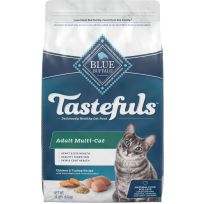Blue Buffalo Tastefuls™ Multi Cat Natural Adult Dry Cat Food with Chicken & Turkey, 800302, 15 LB Bag