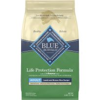 BLUE BUFFALO™ Life Protection Formula® Adult Dry Food with  Lamb & Brown Rice Recipe, 803948, 5 LB Bag