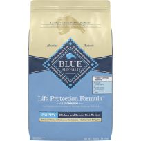 BLUE™ Puppy Chicken & Brown Rice Recipe, 800150, 30 LB Bag