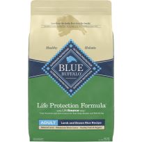 BLUE BUFFALO™ Life Protection Formula® Adult Dry Food with Lamb & Brown Rice Recipe, 800169, 15 LB Bag