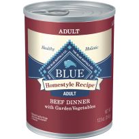 BLUE™ Homestyle Recipe™ Natural Adult Wet Food with  Beef, 800197, 12.5 OZ Can