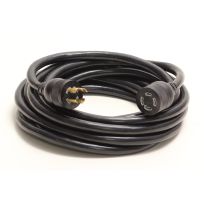 Century Generator Power Cord, D13011025, Black, 25 FT