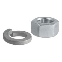 CURT® Replacement Trailer Ball Nut & Washer for 1 IN Shank, 40104