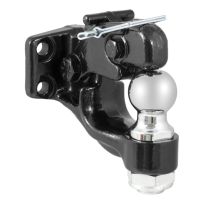 BALL & PINTLE COMBINATION (2" BALL  10 000 LBS. BALL CAPACITY)