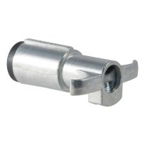 CURT® 6-Way Round Connector Plug (Trailer Side), 58081