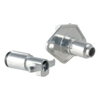 CURT® 6-Way Round Connector Plug & Socket, 58092