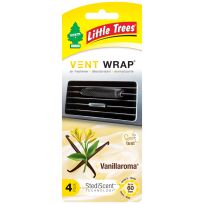 Little Trees Vent Wrap Vanillaroma 4-Pack, CTK-52232