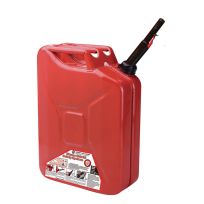 Midwest Can Metal Auto Shut Off Jerry Gas Can, 5810, Red, 5 Gallon