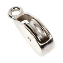 Koch Industries Solid Eye Single Pulley, 1 IN, 3171593