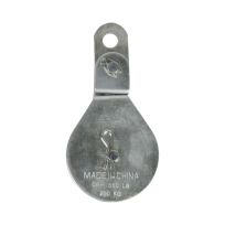 Koch Industries Swivel Eye Pulley Block, Zinc Plated, 1.1/2 IN, 3191593