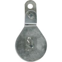 Koch Industries Swivel Eye Block Pulley, Zinc Plated, 2 IN, 3192093