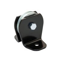 Koch Industries Heavy Fixed Flange Block Black Pulley, 2 IN, 3302093