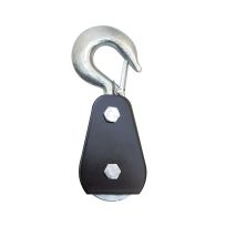 Koch Industries Heavy Hook Block Black Pulley, 2 IN, 3322093