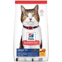 Hill's Science Diet Adult 7+ Active Longevity Chicken Recipe Dry Cat Food, 10407, 16 LB Bag