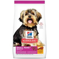Hill's Science Diet Small Paws Chicken Meal & Rice Recipe Dry Dog Food, Adult 1-6, 9096, 4.5 LB Bag
